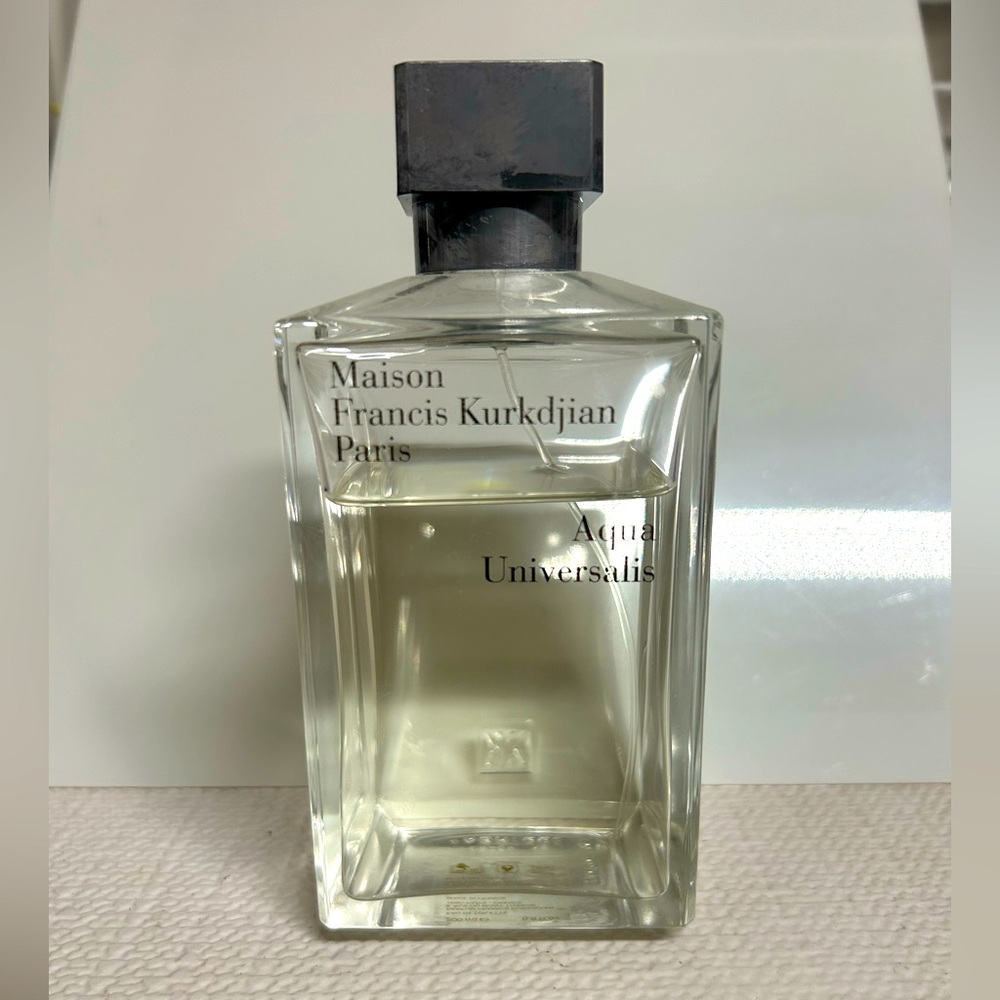 Madison Francis Kurkdjian Aqua Universalis large spray.